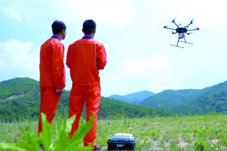 宁陕无人机倾斜摄影巡检拍摄